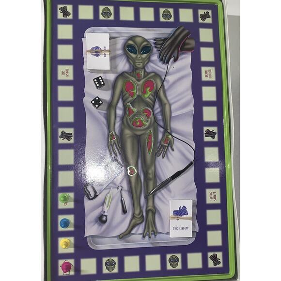 Alien Autopsy Operation Game Vtg 1997 Complete Works Video - Picture 2 of 10